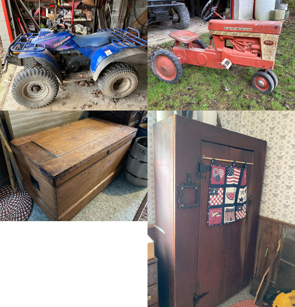FourWheeler Mower Tools Furniture Salem, OH KIKO Auctions