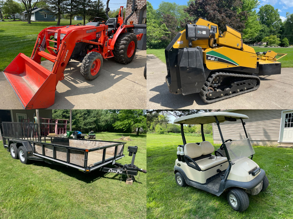 Kubota Loader/Backhoe Vermeer Stump Grinder Power Tools