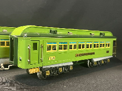 Sold at Auction: MTH 70' Streamlined C&O The Chessie Passenger Cars