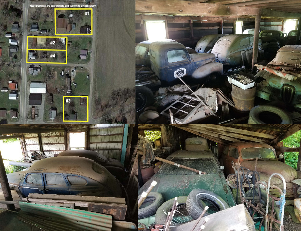 (4) Parcels Of Real Estate Early Autos Carrollton, OH KIKO