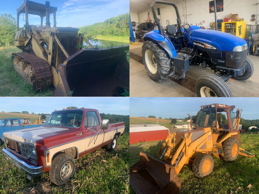 Backhoe Tractors GMC & Chevy Pickup Salineville, OH KIKO