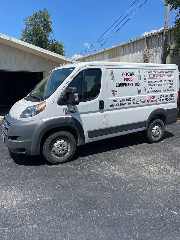 Commercial Kitchen & Food Equipment Service Van & Truck Youngstown