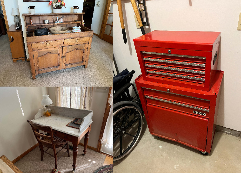 Antique Furniture Tools Household Wadsworth, OH KIKO Auctions