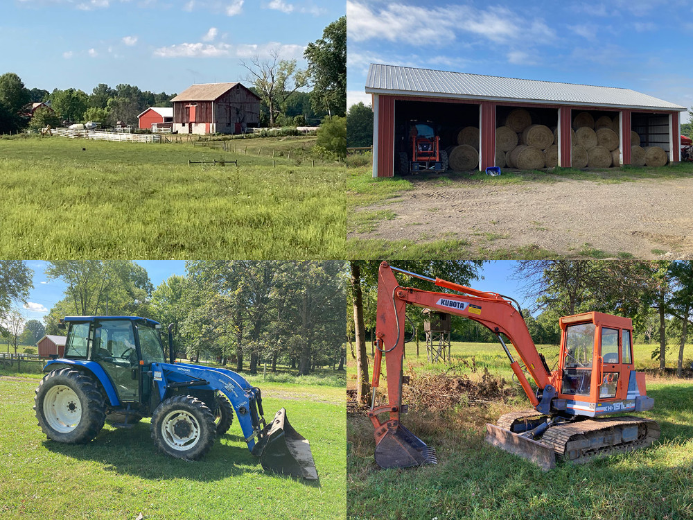 Auction 1 72Acre Farm With Bank Barn Auction 2 18.3 Acres With
