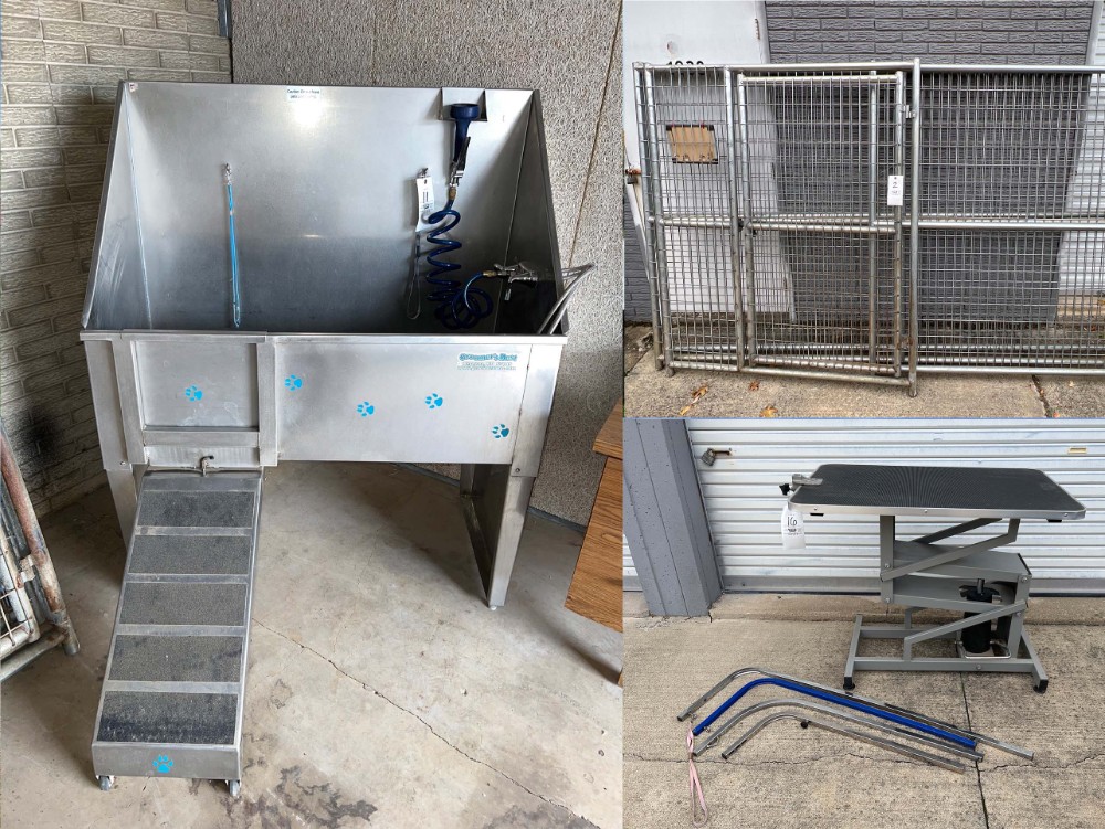 Industrial Grade Dog Kennels Grooming Bathtub Appliances Akron