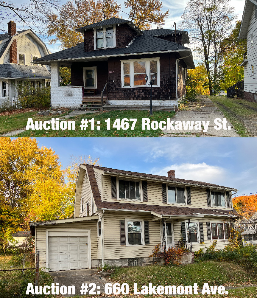 2 Investment Homes Akron, OH KIKO Auctions and Auctioneers