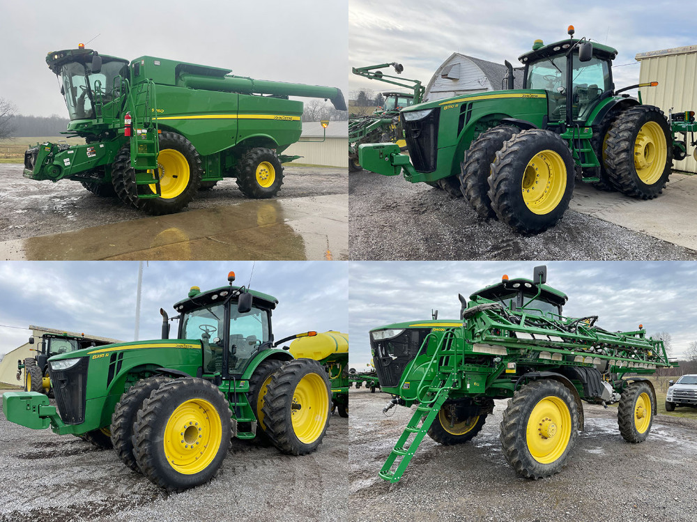 JD Tractors & Combine Planting Tillage Hay Equipment New