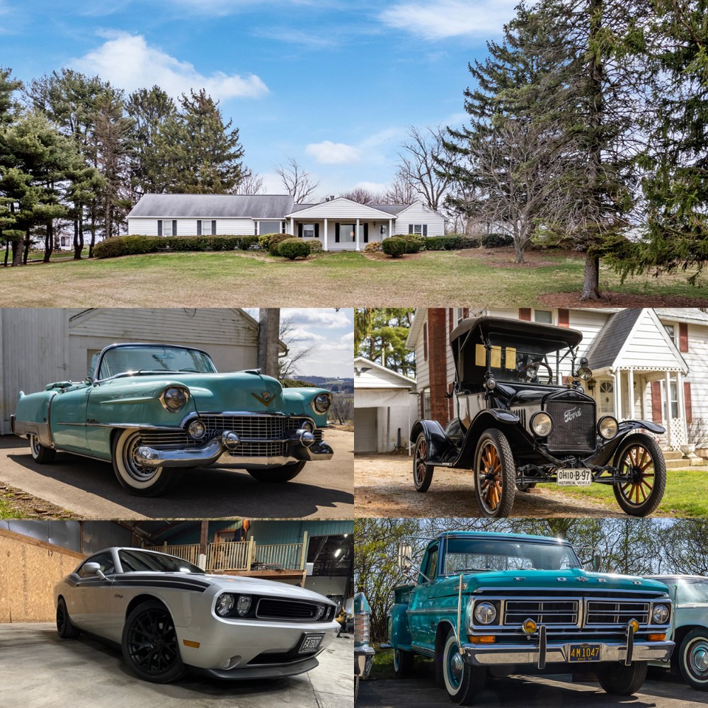 Ranch Home On 2 Acres W/ Shop Lifetime Car Collection Many 1 Owner