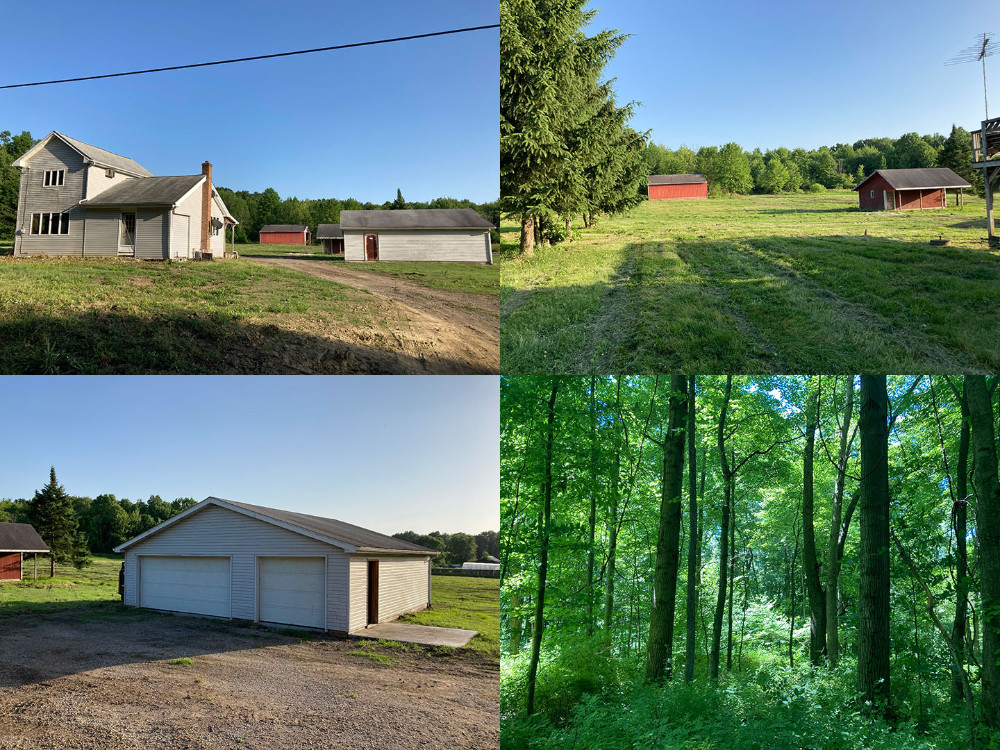 40+/ Acres FixerUpper Home Pole Building North Jackson, OH