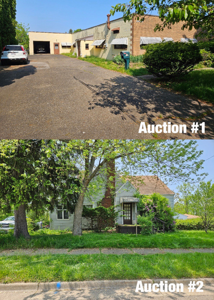 Two Real Estate Auctions 20,000+ SF Light Industrial Building