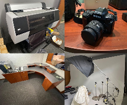 Cameras Lights/Rigs - Electronics - Office Equip./ Furniture - Props - Large Format Epson Printer And Much More! | Canal Fulton, OH | KIKO Auctions and Auctioneers