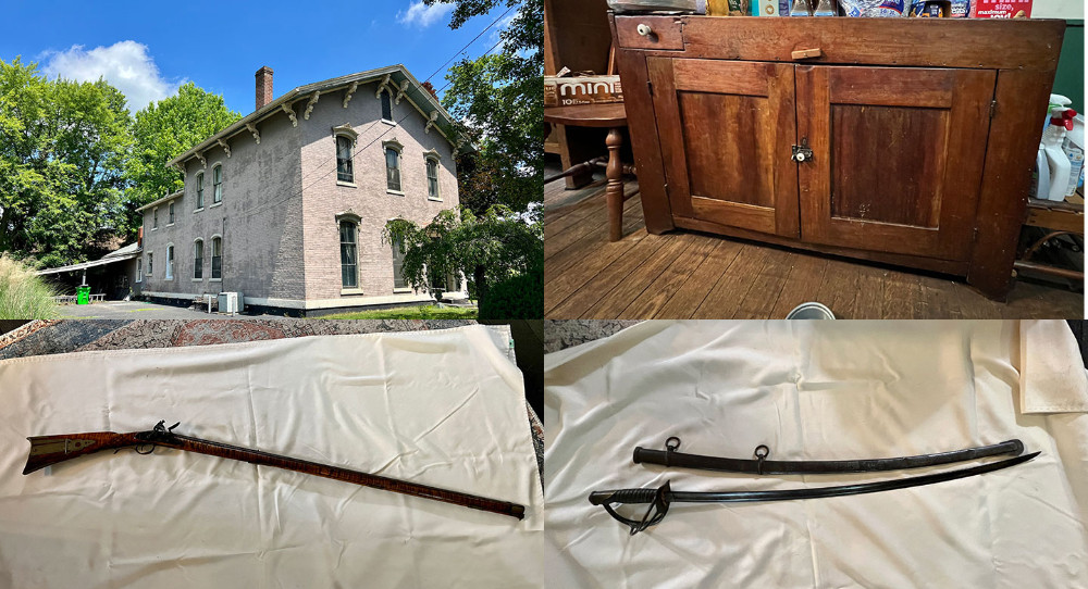 Kiko Realtors, Auctioneers, Advisors Brick Home Antique Furniture