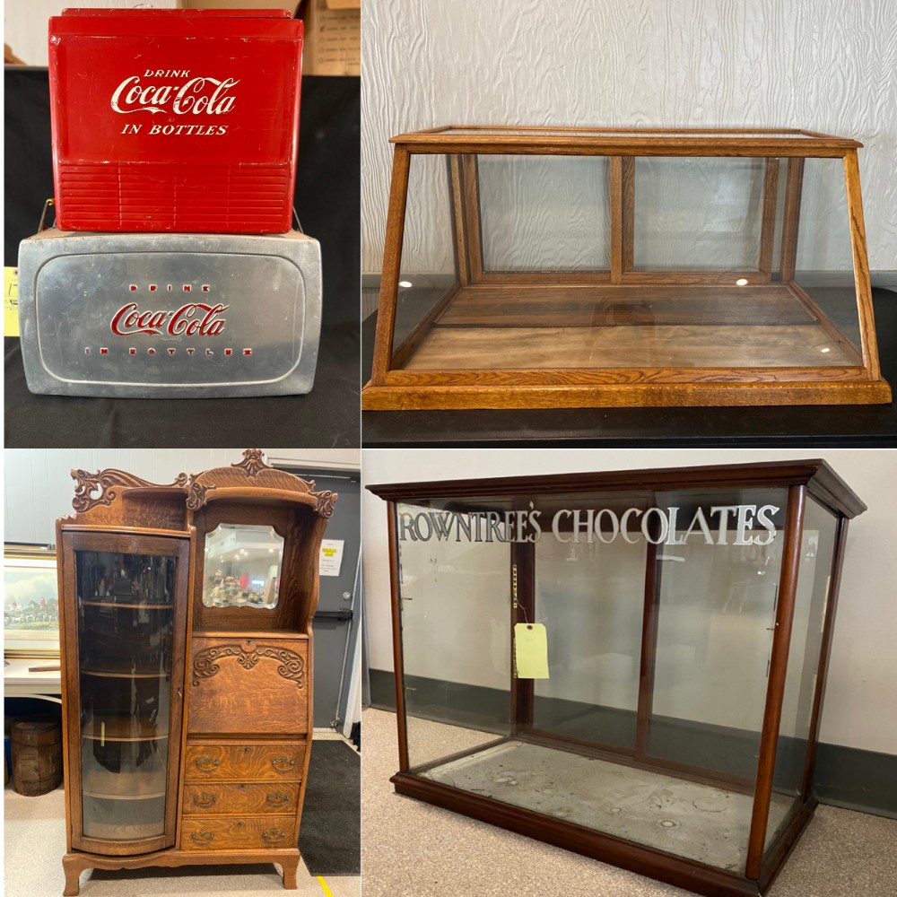 Victorian Furniture Old Country Store Items , KIKO Auctions and
