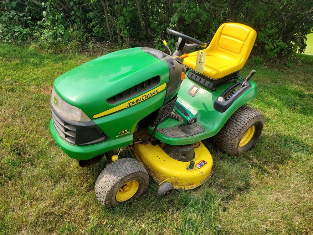 (2) JD Riding Mowers Tools Salem, OH KIKO Auctions and