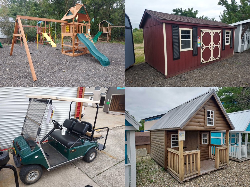 Kiko Realtors, Auctioneers, Advisors Outdoor Playset, Golf Carts