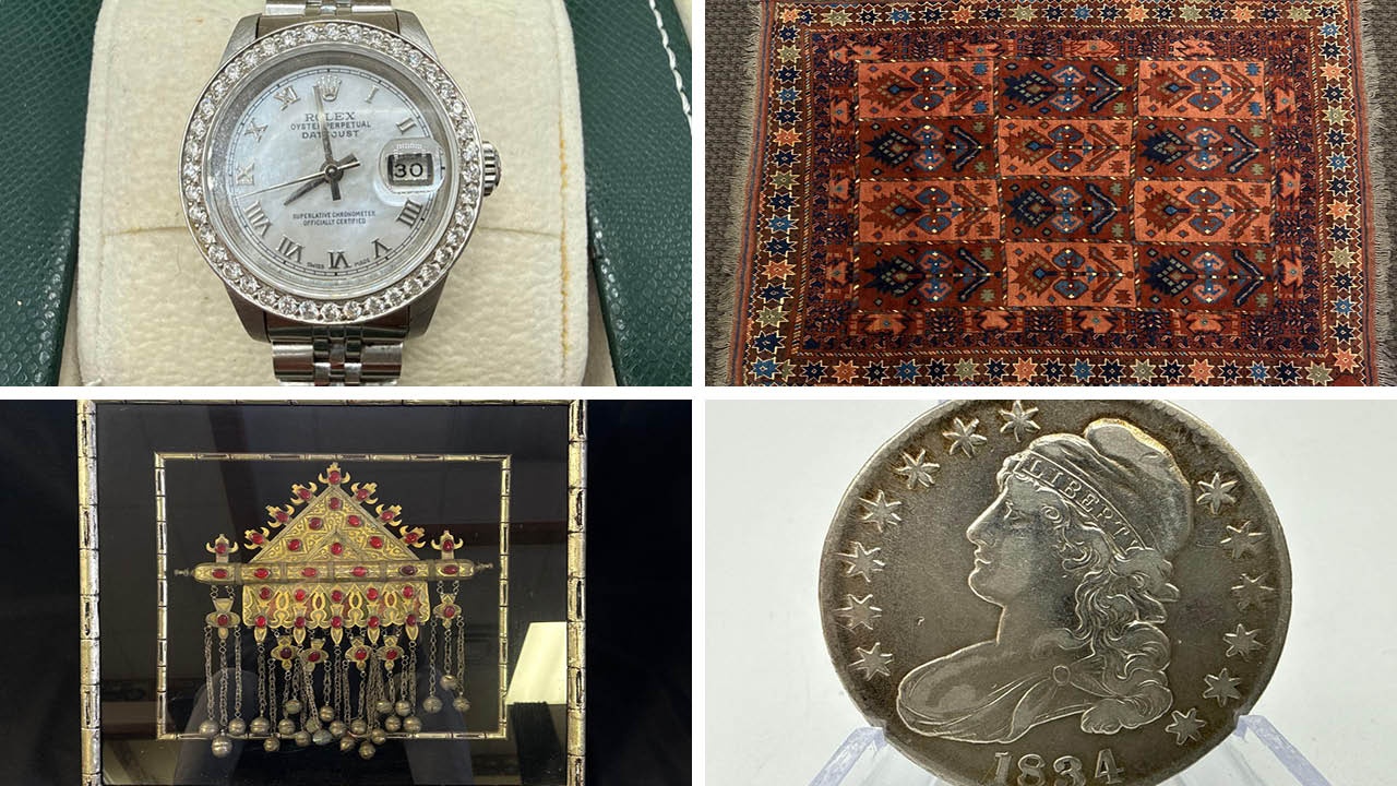 Rolex Area Rug Public Auction Sale: Rolex, Jewelry, Persian Rugs, Coins - Louisville, OH