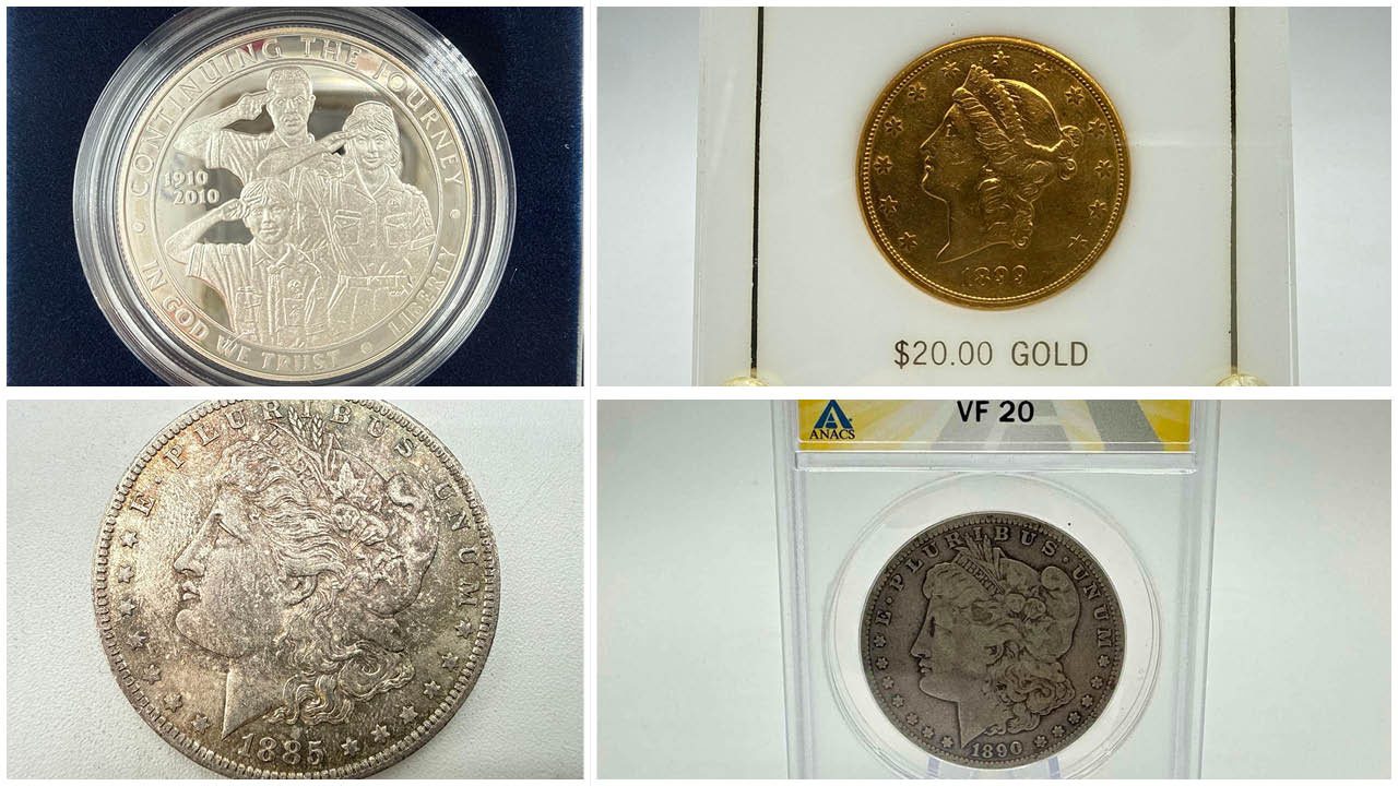Public Auction Sale: Gold, Silver, Graded Coins, Error Coins