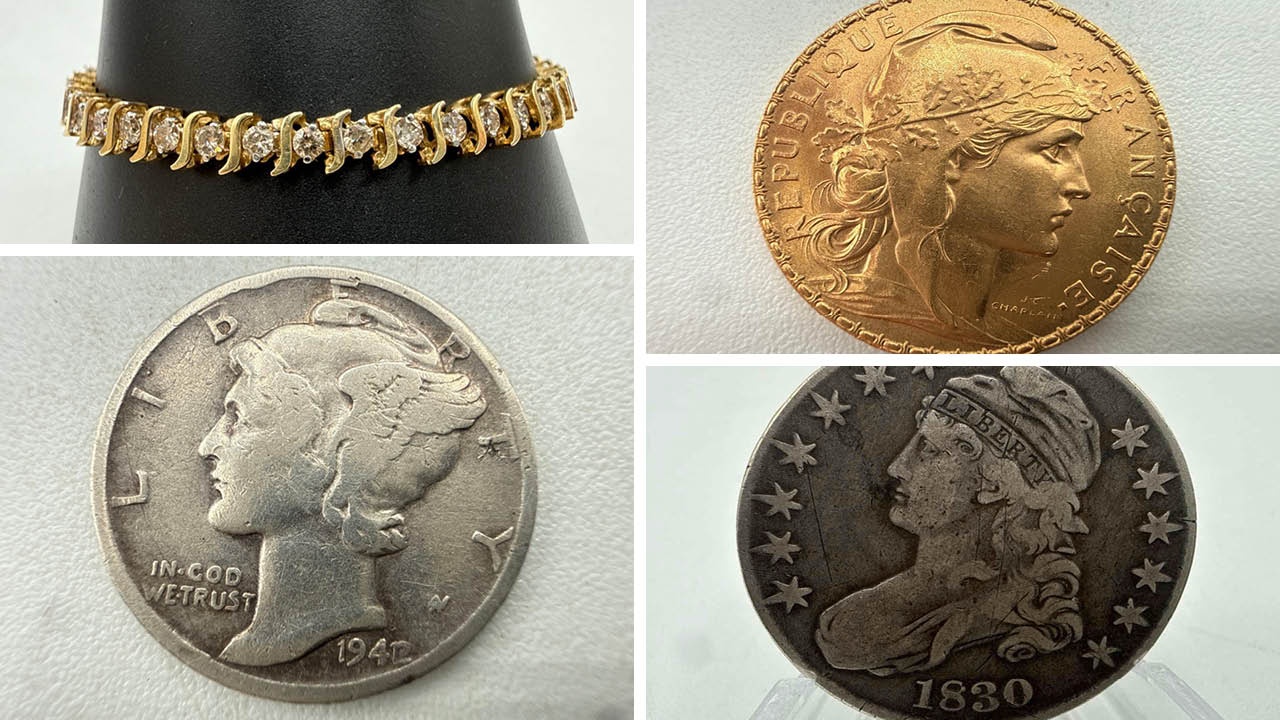 Coin and Jewelry Collection: Gold and Silver