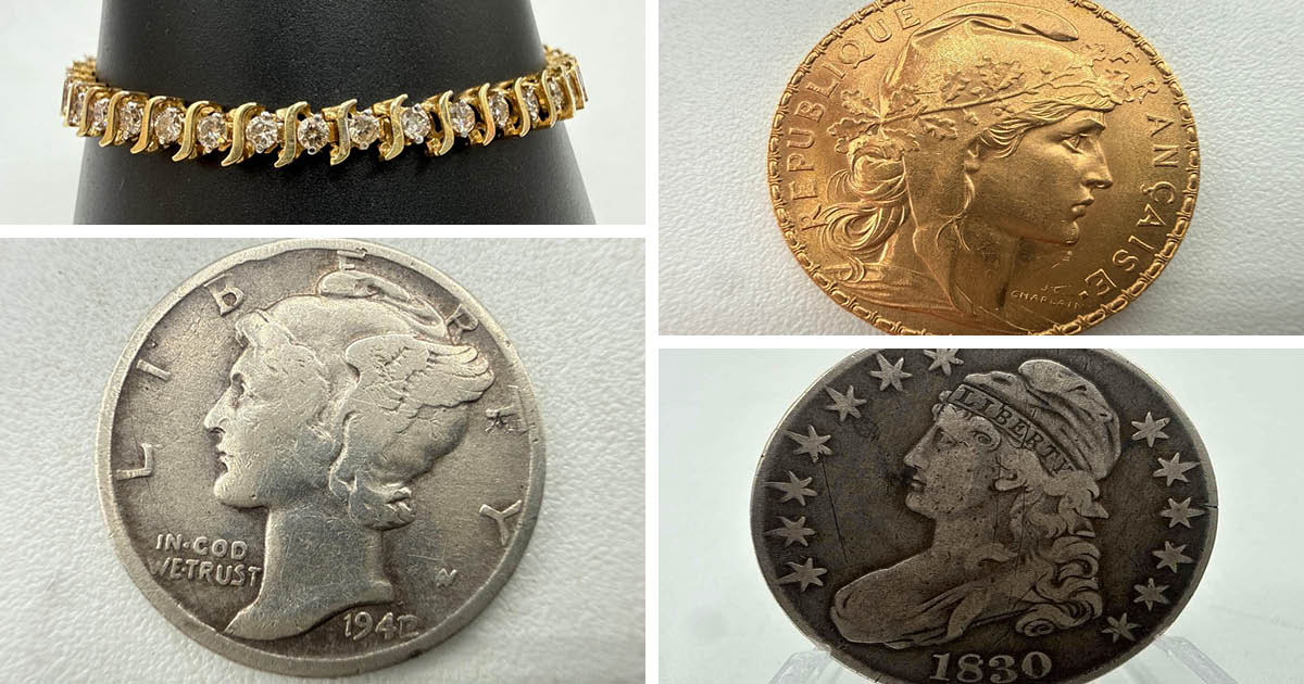 Coin and Jewelry Collection: Gold and Silver