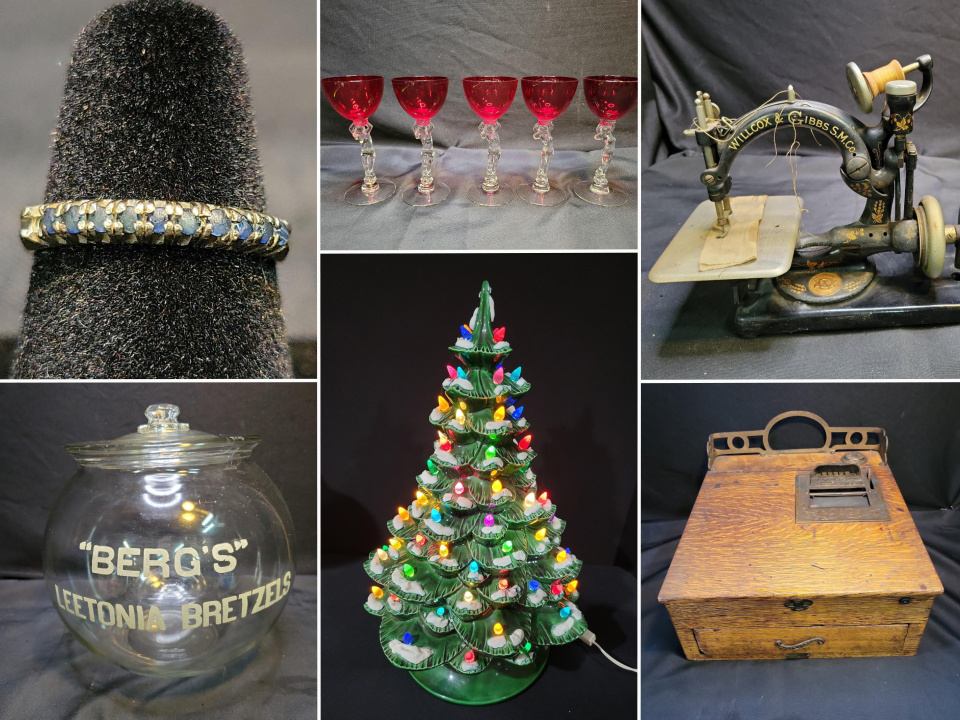 Public Auction Sale: Antiques, Covered Hens, Costume Jewelry